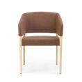 Marcela Timber Legs Visitor Chair