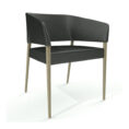 Marcela Timber Legs Visitor Chair