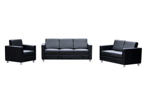 Marcus 3 Seater Leather Lounge