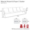 Mascot Airport Beam Seating - All Options