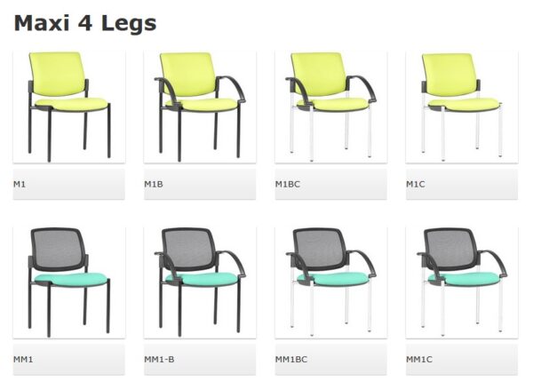 Maxi Upholstered Visitor Chair Leg Frame Maxi Upholstered Visitor Chair Leg Frame