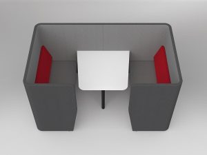 Motion Meeting Booth 4 Person Seating