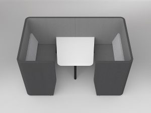 Motion Meeting Booth 4 Person Seating