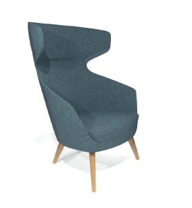 Megan Timber Leg Lounge 