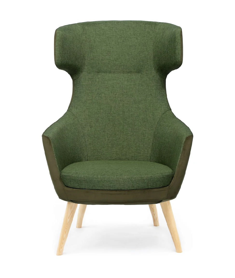 Megan Timber Leg Lounge