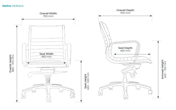 Metro Boardroom Meeting Chair - Black Metro Boardroom Meeting Chair - Black
