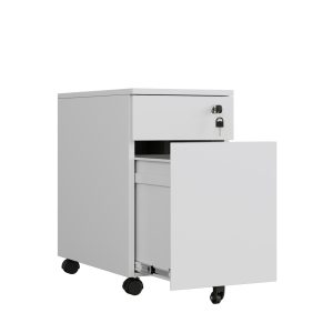 Max Mini Metal Mobile Pedestal 2 Drawers