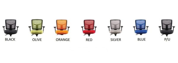Mesh Mirae Mid Back Chair - 6 Colours Mesh Mirae Mid Back Chair - 6 Colours