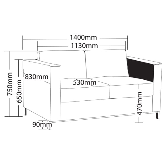 Montage Sofa 2 Seater Montage Sofa 2 Seater