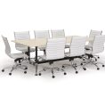Metro Boardroom Meeting Chair - Black