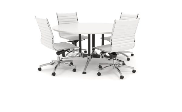 Modulus 4 Posts Round Meeting Table 1400 Modulus 4 Posts Round Meeting Table 1400
