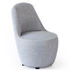 Myku Single Lounge Chair - Grey