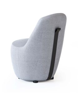 Myku Single Lounge Chair - Grey