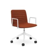 Nikola Swivel Meeting Chair With Arms