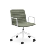 Nikola Swivel Meeting Chair With Arms