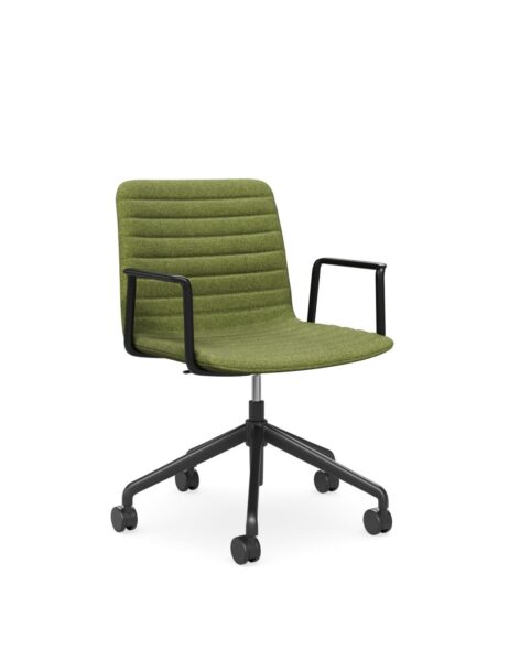 Nikola Swivel Meeting Chair With Arms