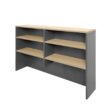 Desk Hutch 1800 Natural Oak - And 3 Sizes