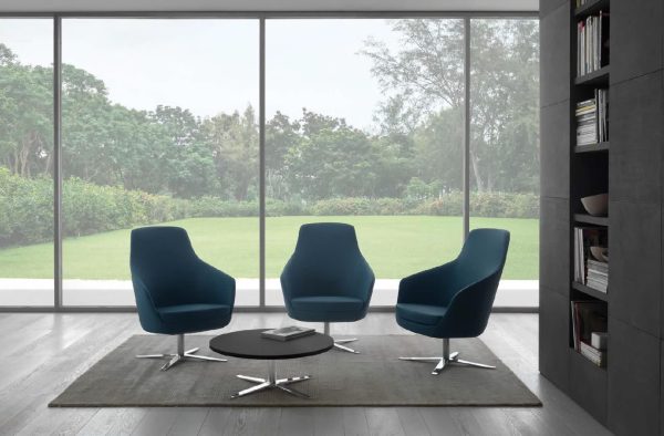 Nora Disc Base Swivel Lounge Nora Disc Base Swivel Lounge