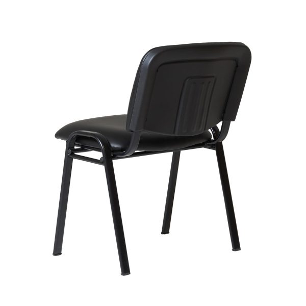 Nova Visitor Chair - Black PU