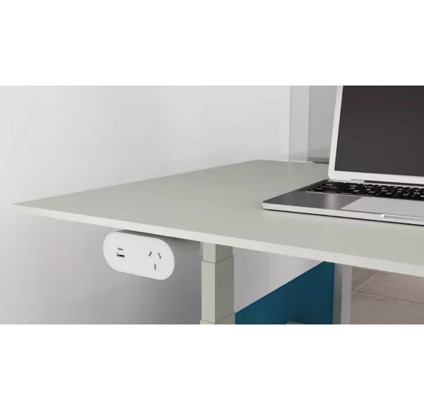 Viva Trio Desk Mount Power Rail Viva Trio Desk Mount Power Rail