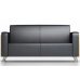 Novara Designer Single Seater Leather Lounge