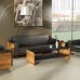 Novara Designer Single Seater Leather Lounge