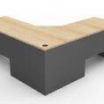 Open Slab Desk 189 - Natural OAK