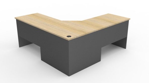 Open Slab Desk 189 - Natural OAK Open Slab Desk 189 - Natural OAK