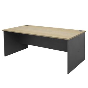 Open Slab Desk 1800 - Natural OAK