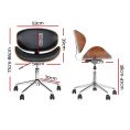 Contempo Wood Desk Chair  - Black