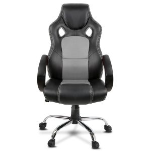 Racer High Back Office Chair Grey R22G - Stock Check*