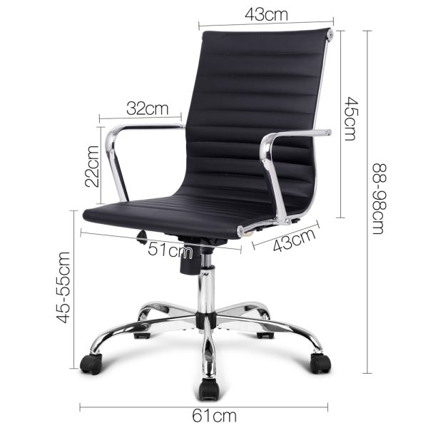 Budget Eames Medium Back Boardroom Chair Budget Eames Medium Back Boardroom Chair