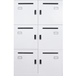 Go Mail Slot Office Locker Unit 6 Doors