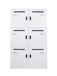 Go Mail Slot Office Locker Unit 6 Doors