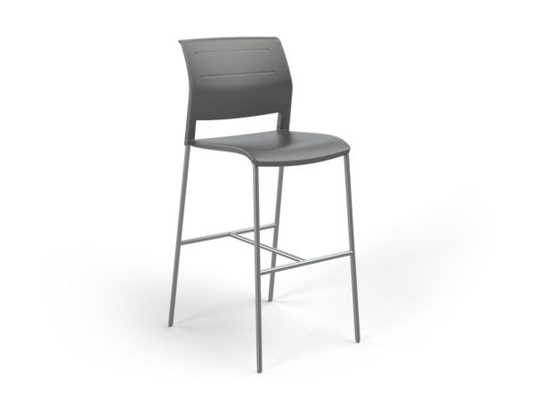 Game Bar Stool PP Shell - 7 Colours