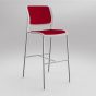 Game Bar Stool Full Upholstered - 7 Colours