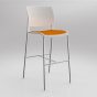 Game Bar Stool Full Upholstered - 7 Colours
