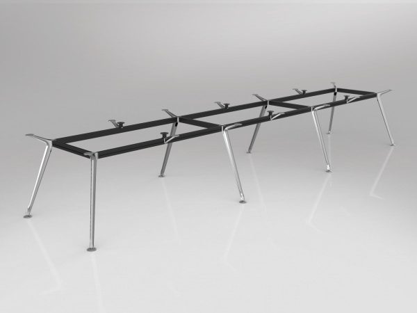 Team Black Boardroom Table 4800x1200 - Many Sizes Team Black Boardroom Table 4800x1200 - Many Sizes