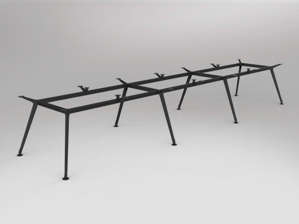 Team Black Boardroom Table 3000x1500 - Many Sizes Team Black Boardroom Table 3000x1500 - Many Sizes