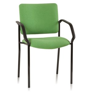 Vera Upholstered Visitor Chair - Square Back