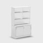 Desk Hutch 900 WHITE - And 5 Colours