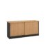 Sliding Door Credenza / Buffet 1800 REDWOOD - 5 Colours