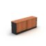 Sliding Door Credenza / Buffet 1800 REDWOOD - 5 Colours