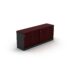 Sliding Door Credenza / Buffet 1800 REDWOOD - 5 Colours