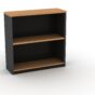 Small Open Bookcase 900H WHITE - And 5 Colours