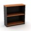 Small Open Bookcase 900H Redwood - And 5 Colours