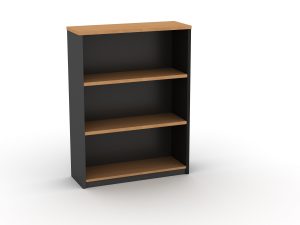 Medium Open Bookcase 1200H WHITE - And 5 Colours