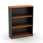 Medium Open Bookcase 1200H BEECH - And 5 Colours