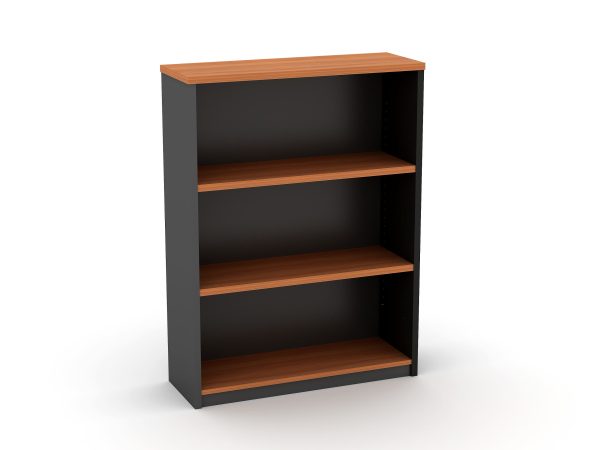 Medium Open Bookcase 1200H Redwood - And 5 Colours Medium Open Bookcase 1200H Redwood - And 5 Colours