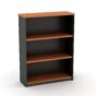 Medium Open Bookcase 1200H Redwood - And 5 Colours
